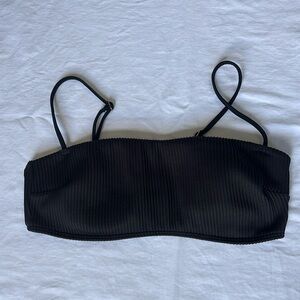 Hollister Black Bikini Top Size Small